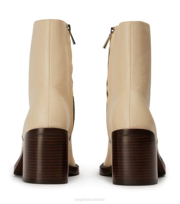 Stiefeletten| de Tony Bianco Frauen Prinz-Stiefeletten Ecru Venedig 4624548